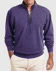 Coastal Breeze Quarter-Zip Polo