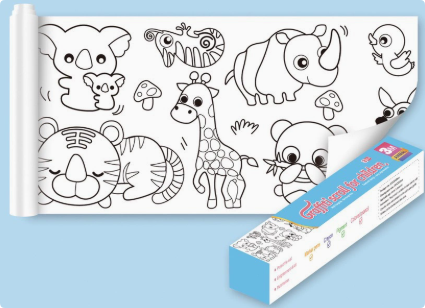 ColoringPaper - Unleash your creativity - XXL Coloring Sheet