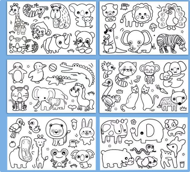 ColoringPaper - Unleash your creativity - XXL Coloring Sheet