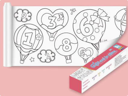ColoringPaper - Unleash your creativity - XXL Coloring Sheet