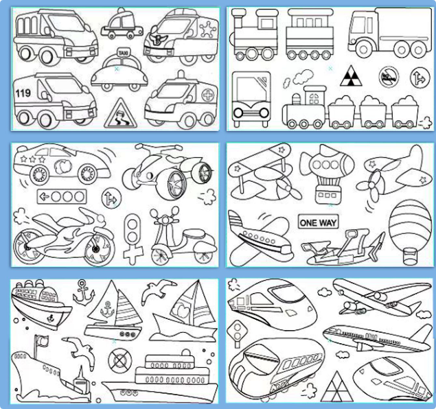 ColoringPaper - Unleash your creativity - XXL Coloring Sheet