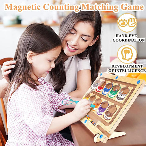 Colour and Number Magnetic Board | Educational and Fun