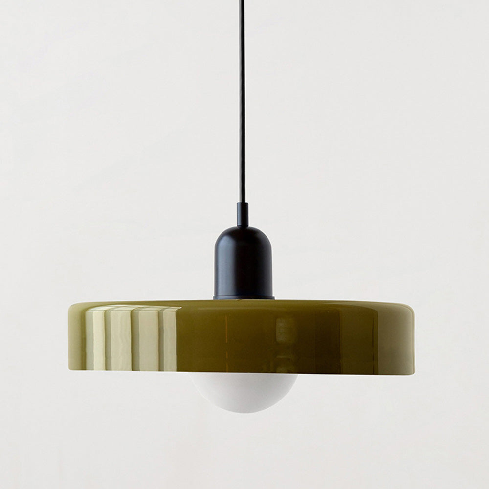Coloured Glass Pendant Lamp - BauLume