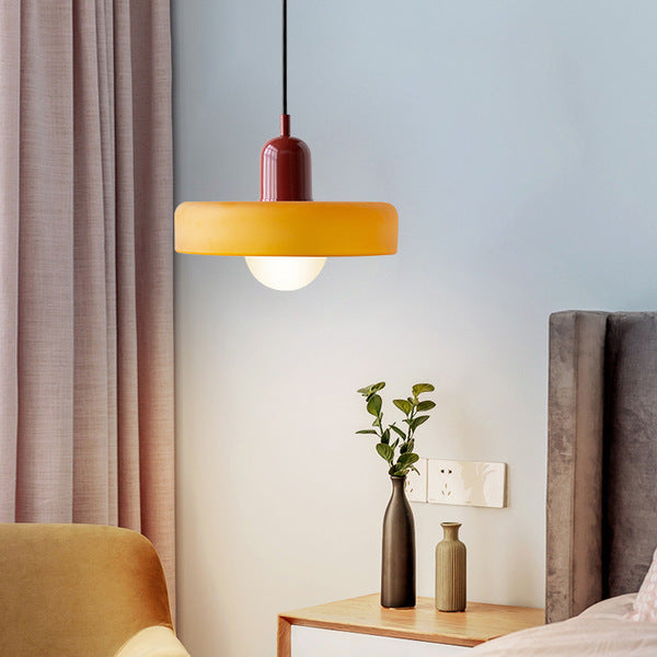 Coloured Glass Pendant Lamp - BauLume