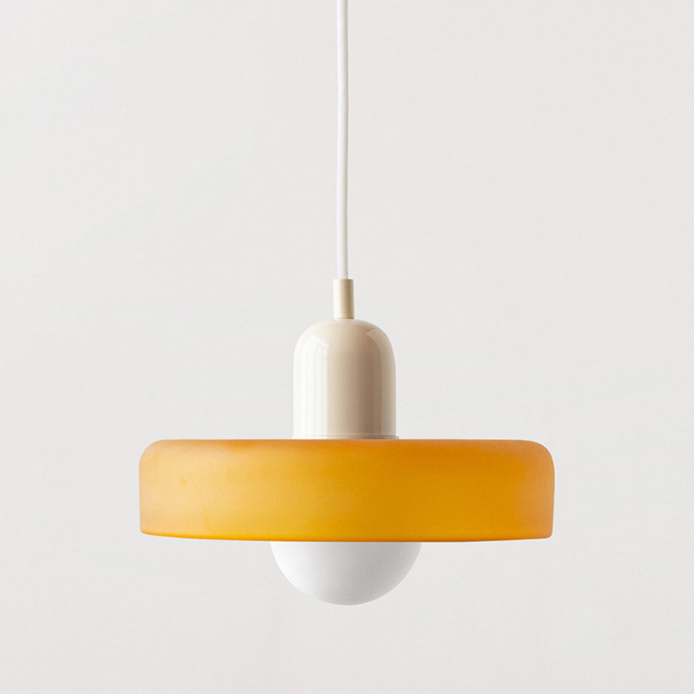Coloured Glass Pendant Lamp - BauLume