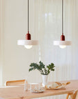 Coloured Glass Pendant Lamp - BauLume