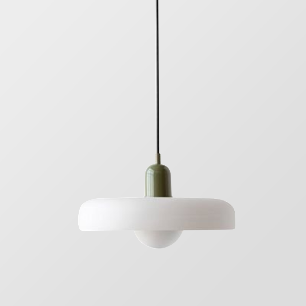 Coloured Glass Pendant Lamp - BauLume