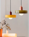 Coloured Glass Pendant Lamp - BauLume