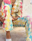 Colourful Ladies' Clothing Set for Summer