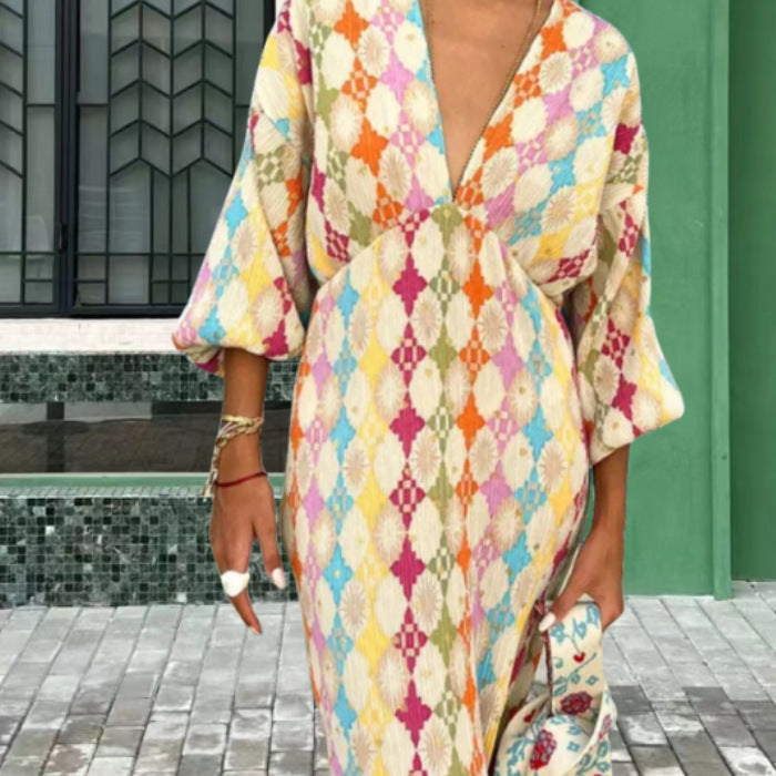 Colourful Ladies' Clothing Set for Summer