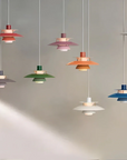 Colourful Modern Iron LED Pendant Light - ColorLuxe