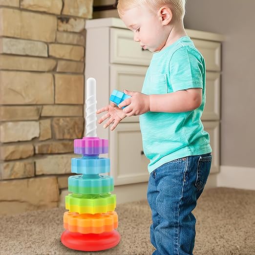Colourful Towers - Stimulates Creativity and Coordination