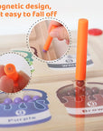 ColourfulMagnets - Wooden Magnetic Colour and Number Puzzle for Children