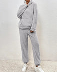 Comfortable 2-Piece Set with Hood - Joriah