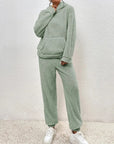 Comfortable 2-Piece Set with Hood - Joriah
