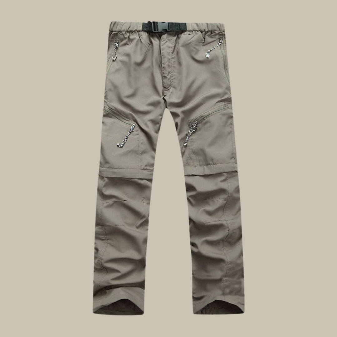 Comfortable Outdoor Zip-Off Trousers for Men - Cane