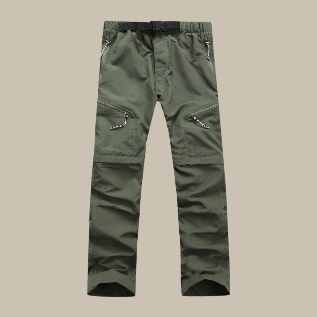 Comfortable Outdoor Zip-Off Trousers for Men - Cane