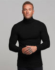 Comfortable Roll Neck Jumper for Men - Adrian