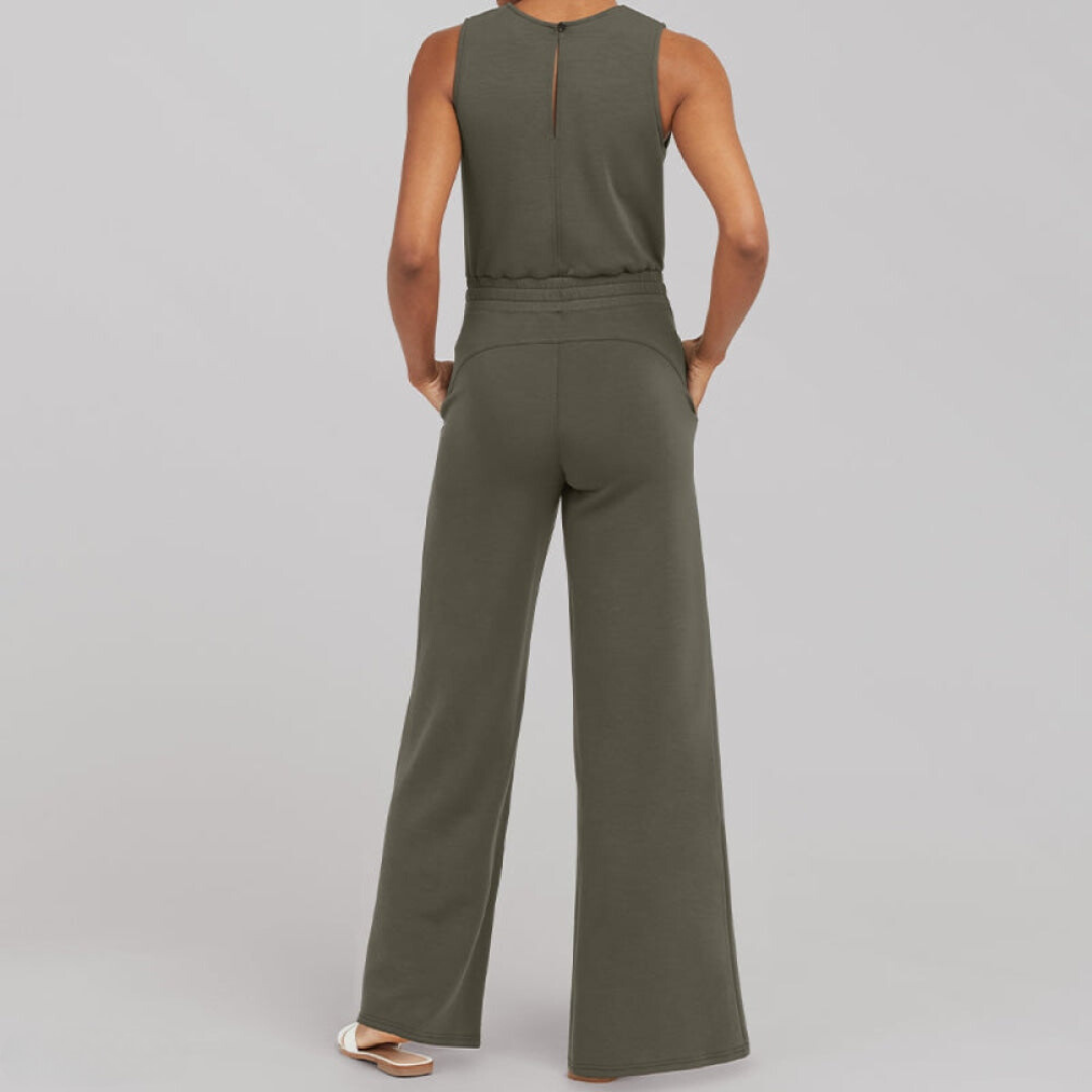 Comfortable Sleeveless Jumpsuit - Mitch
