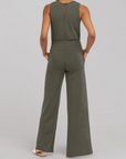Comfortable Sleeveless Jumpsuit - Mitch