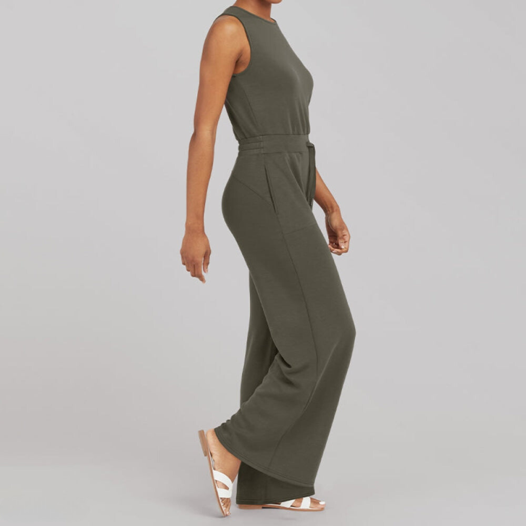 Comfortable Sleeveless Jumpsuit - Mitch