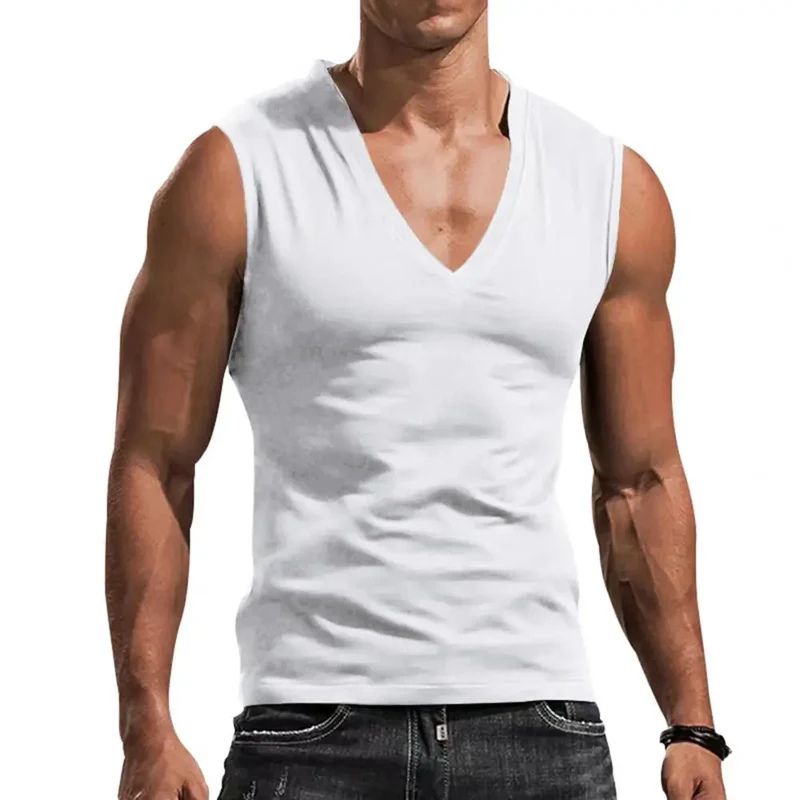 Comfortable Sleeveless Summer Shirt for Men