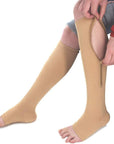 Comfortable Support Stockings with Zipper