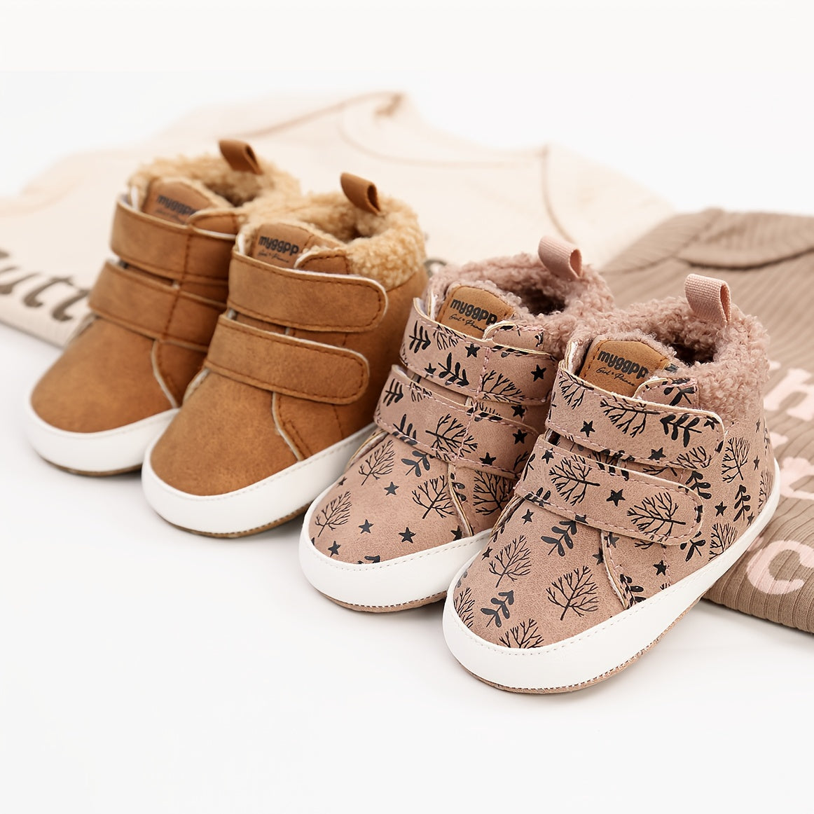 Comfortable Velcro Boots for Baby Boys - Eon