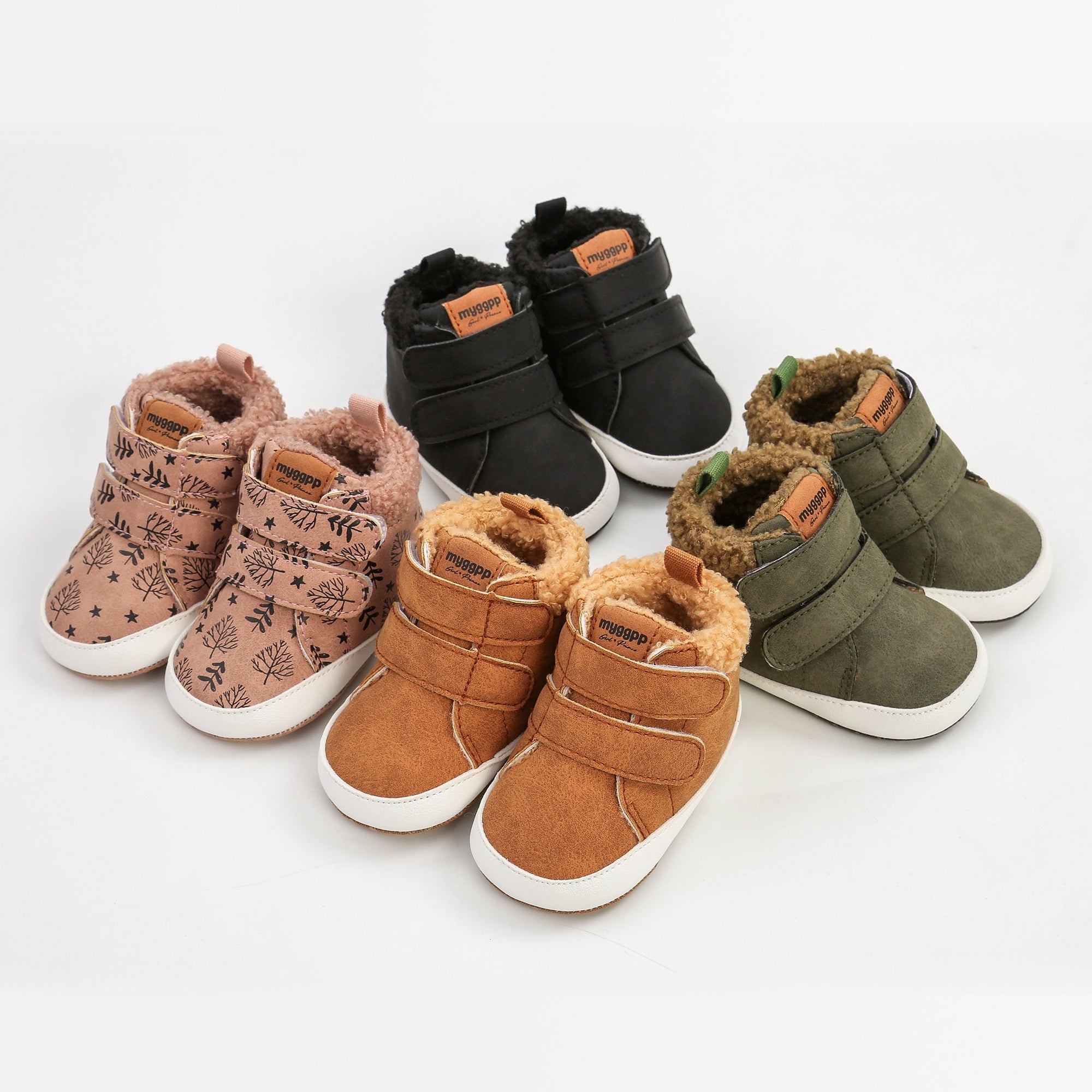Comfortable Velcro Boots for Baby Boys - Eon