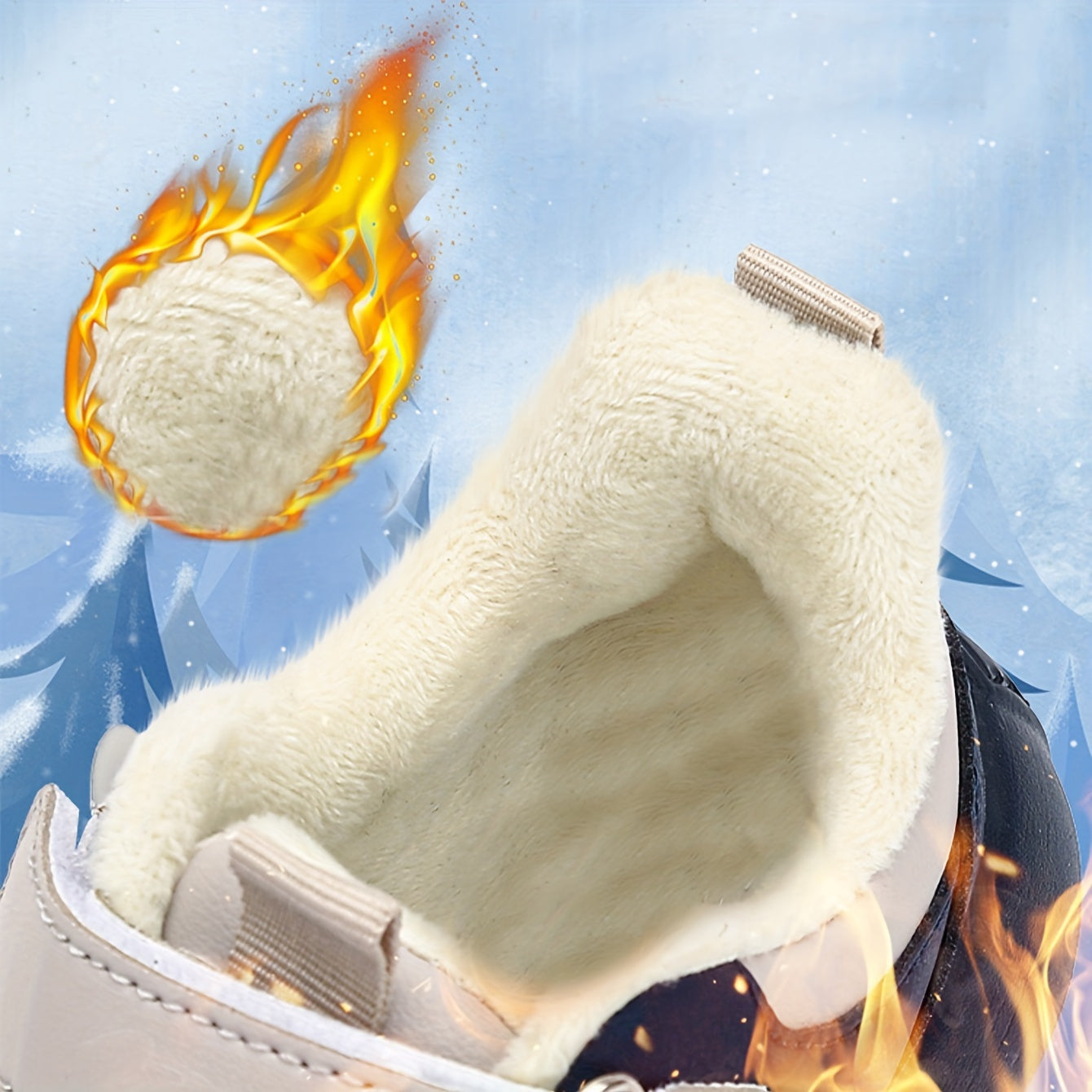 Comfortable non-slip sneakers with soft sole for children - Rusty