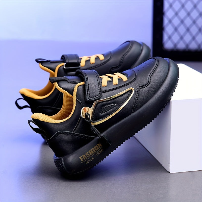 Comfortable non-slip sneakers with soft sole for children - Rusty