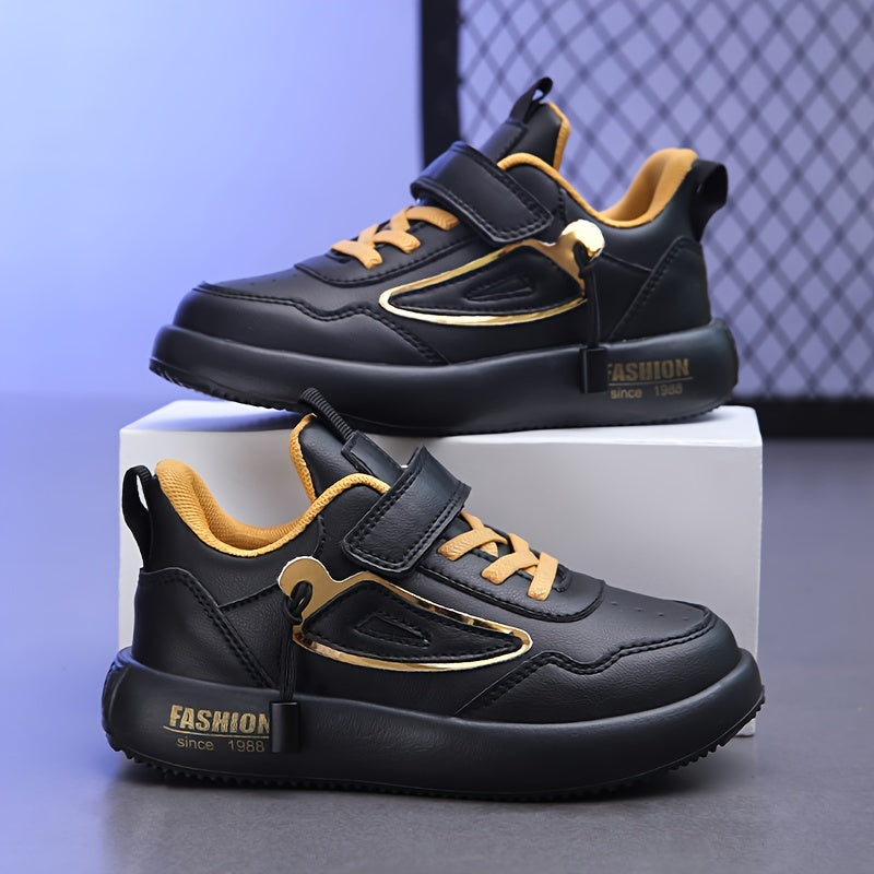 Comfortable non-slip sneakers with soft sole for children - Rusty