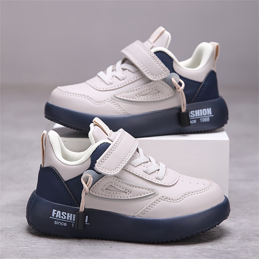 Comfortable non-slip sneakers with soft sole for children - Rusty