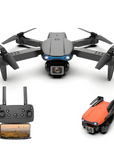 Compact drone for aerial images with dual-camera