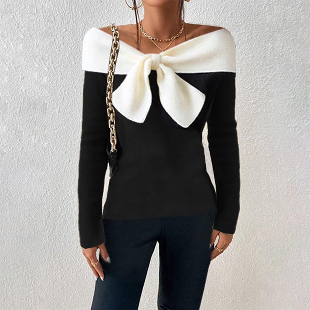 Connie - Elegant V-Neck Sweater