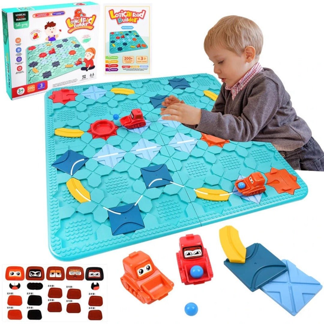 ConstructoPlay - Creative Road Builder Set