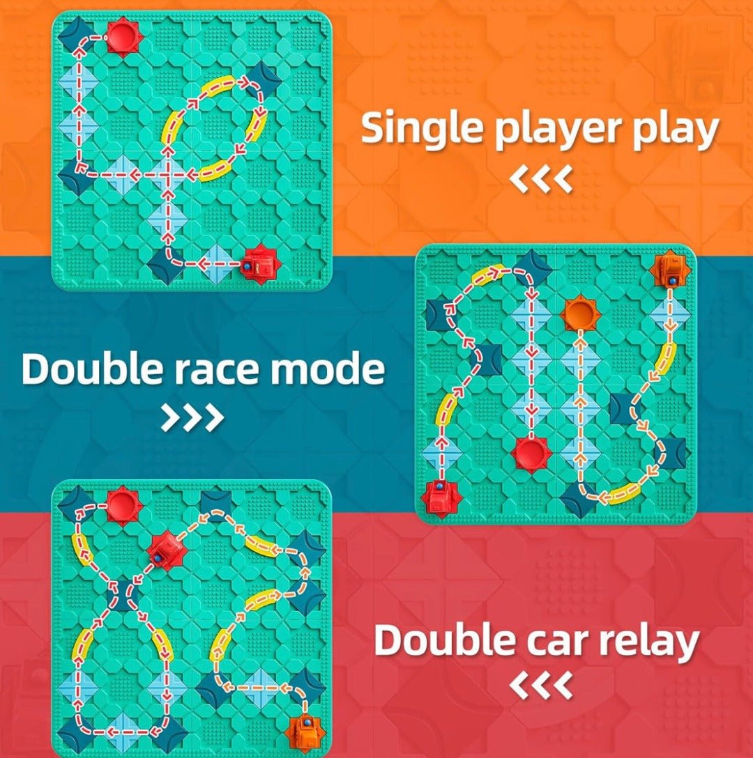 ConstructoPlay - Creative Road Builder Set