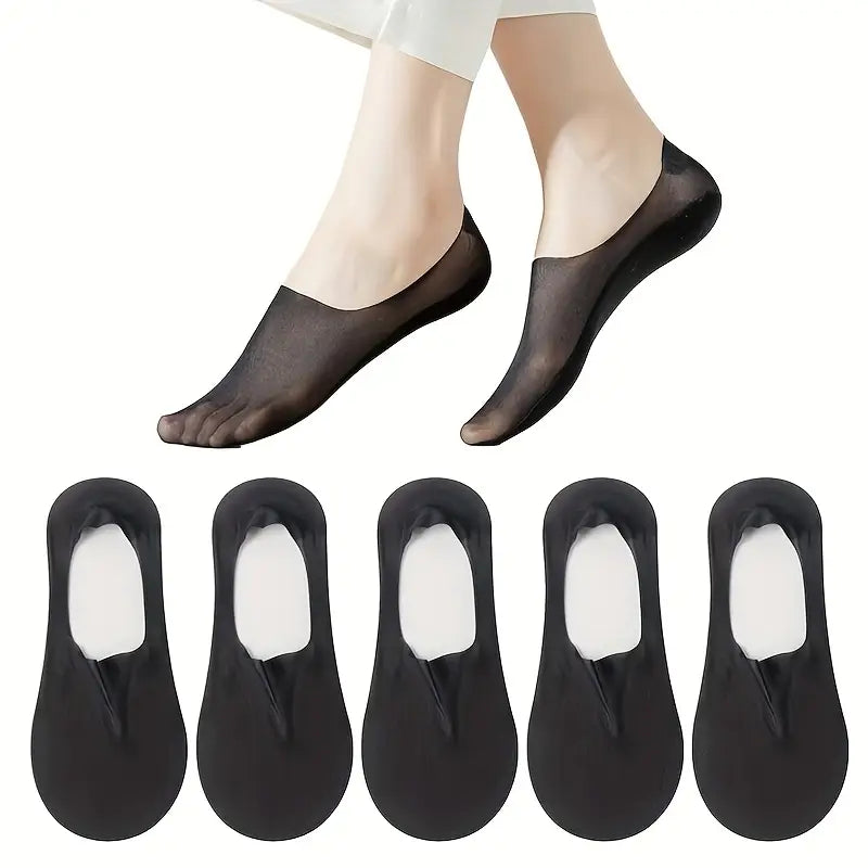 Chaussettes rafraîchissantes pour femmes en couleurs pastel - Chaussettes d'été pour femmes