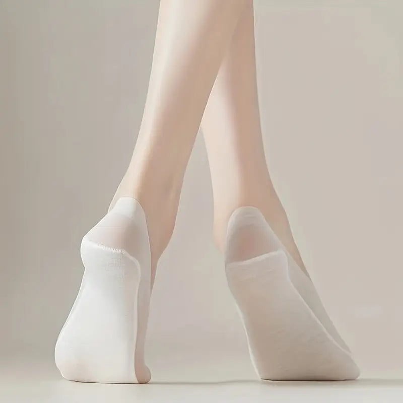Chaussettes rafraîchissantes pour femmes en couleurs pastel - Chaussettes d'été pour femmes