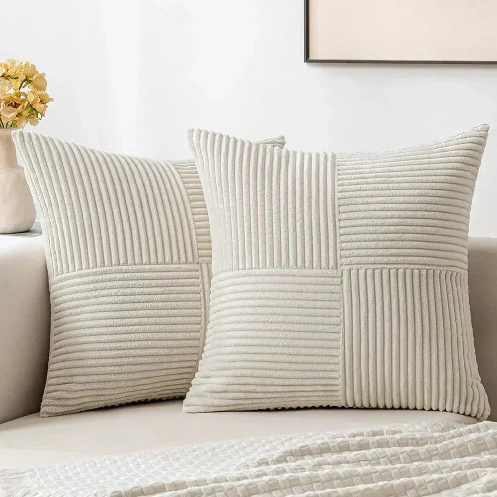 CordCush - Soft Corduroy Texture Cushion Cover