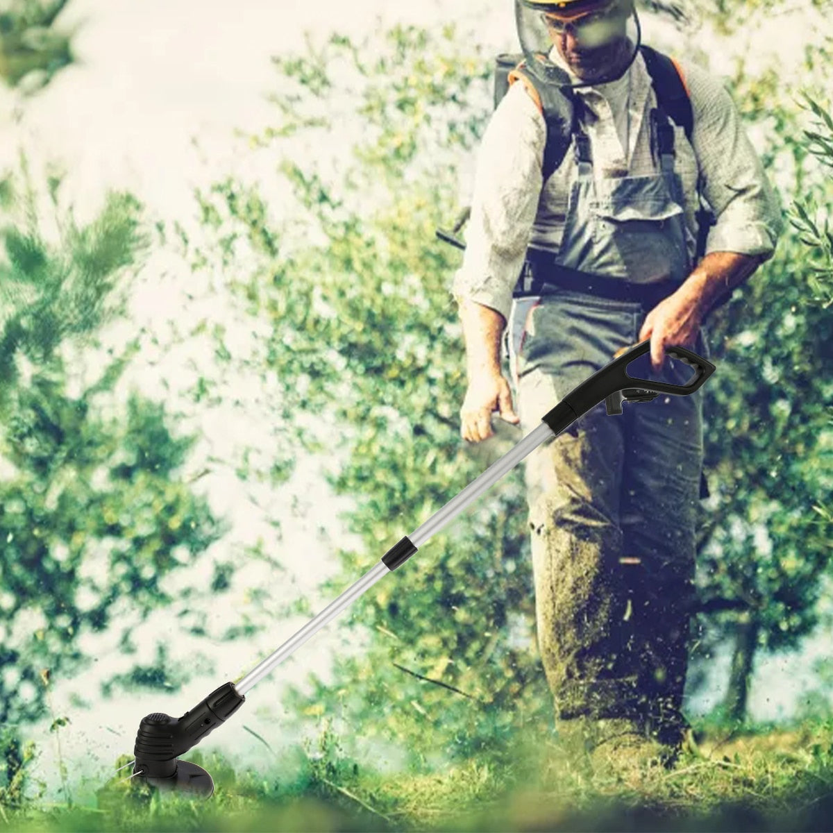 Recortadora de césped inalámbrica