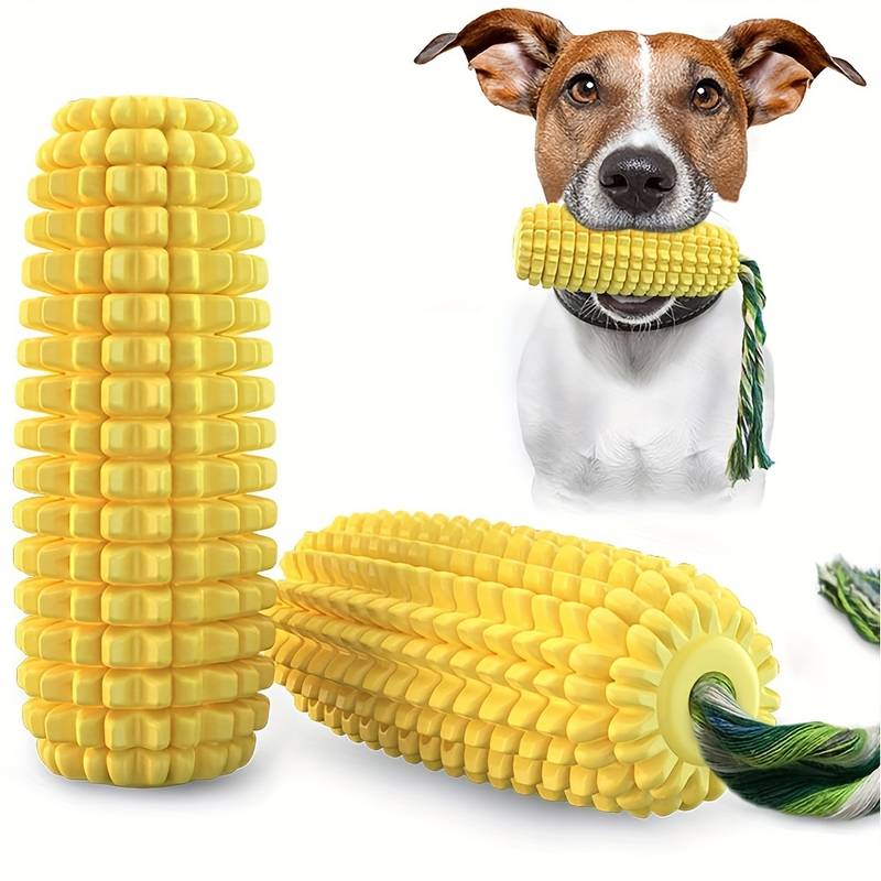 CornCraze | Corn-shaped Chew Toy for Dogs