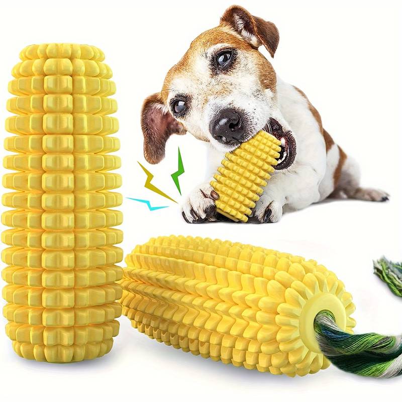 CornCraze | Corn-shaped Chew Toy for Dogs