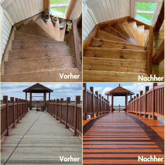 Corrosion Protection Wood Wax Oil for Outdoor Use (Impregnation and Renovation)