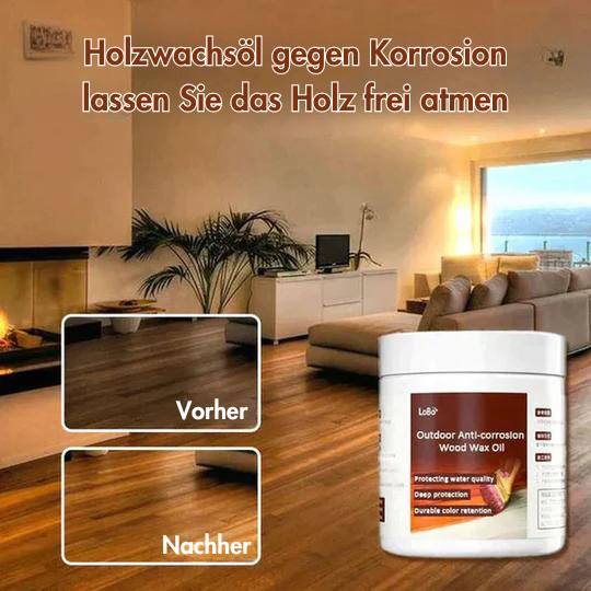 Corrosion Protection Wood Wax Oil for Outdoor Use (Impregnation and Renovation)