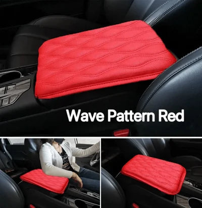 Cotton Leather Car Armrest Box Pad (Universal Style)