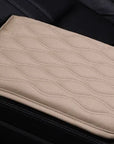 Cotton Leather Car Armrest Box Pad (Universal Style)