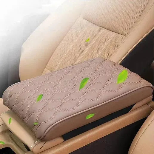Cotton Leather Car Armrest Box Pad (Universal Style)