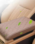 Cotton Leather Car Armrest Box Pad (Universal Style)