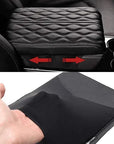 Cotton Leather Car Armrest Box Pad (Universal Style)